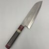 Musashi HAP40 santoku 170mm custom couteau entier