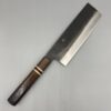 Yoshida Hamono kurouchi nakiri 170mm custom couteau entier