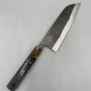 Munetoshi Shirogami bunka 165mm custom EN whole knife