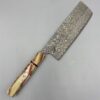 Yoshimi Kato Nickel Damascus vg10 nakiri 165mm #2 EN whole knife