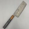 Yoshimi Kato Nickel damascus vg10 nakiri 165mm EN whole knife