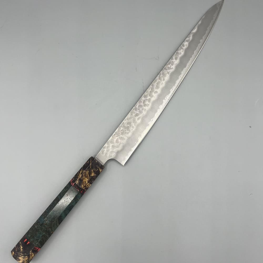 Tsunehisa tsuchime AS sujihiki 240mm EN whole knife