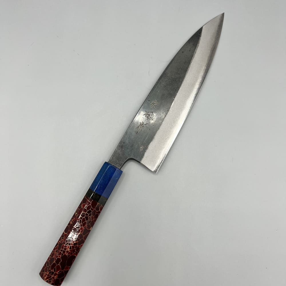 Muneishi Aogami gyuto 180mm EN whole knife