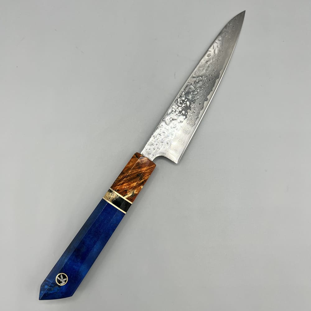 Tsunehisa Damascus petty 135mm EN whole knife