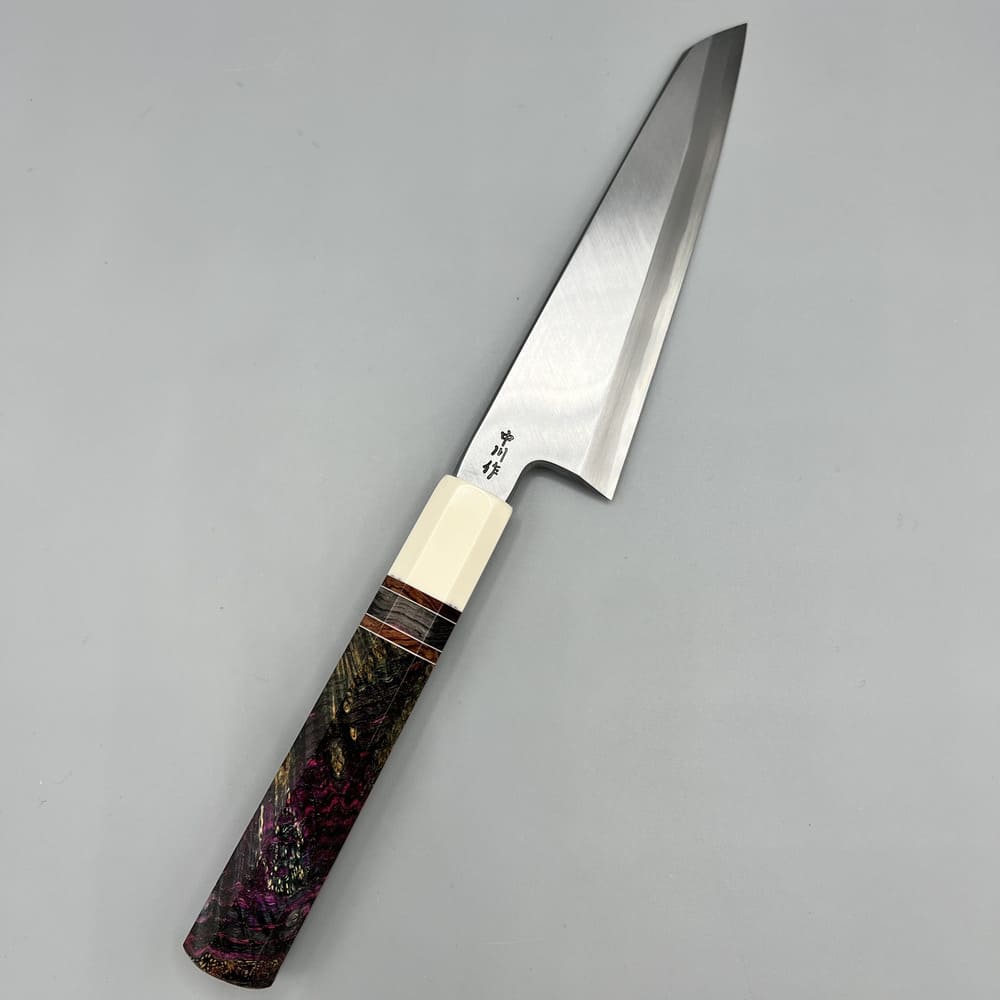 Nakagawa Shirogami #1 honesuki 150mm EN whole knife
