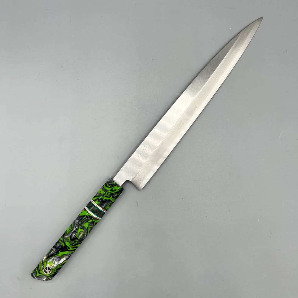 Takeshi Saji Ginsan yanagiba 240mm EN whole knife