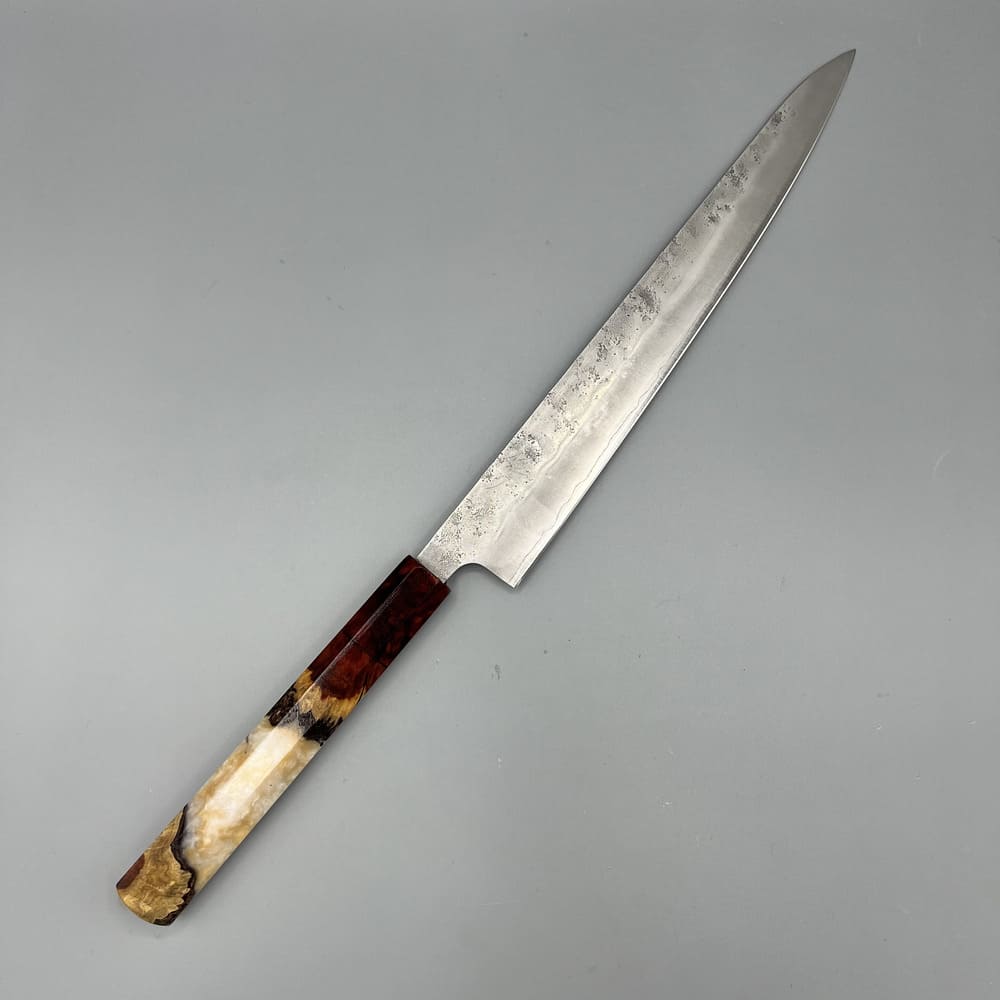 Tsunehisa Nashiji Sujihiki 240mm Couteau entier