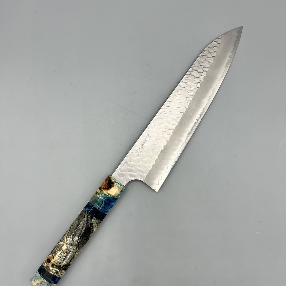 Nigara Migaki SG2 gyuto 210mm EN whole knife
