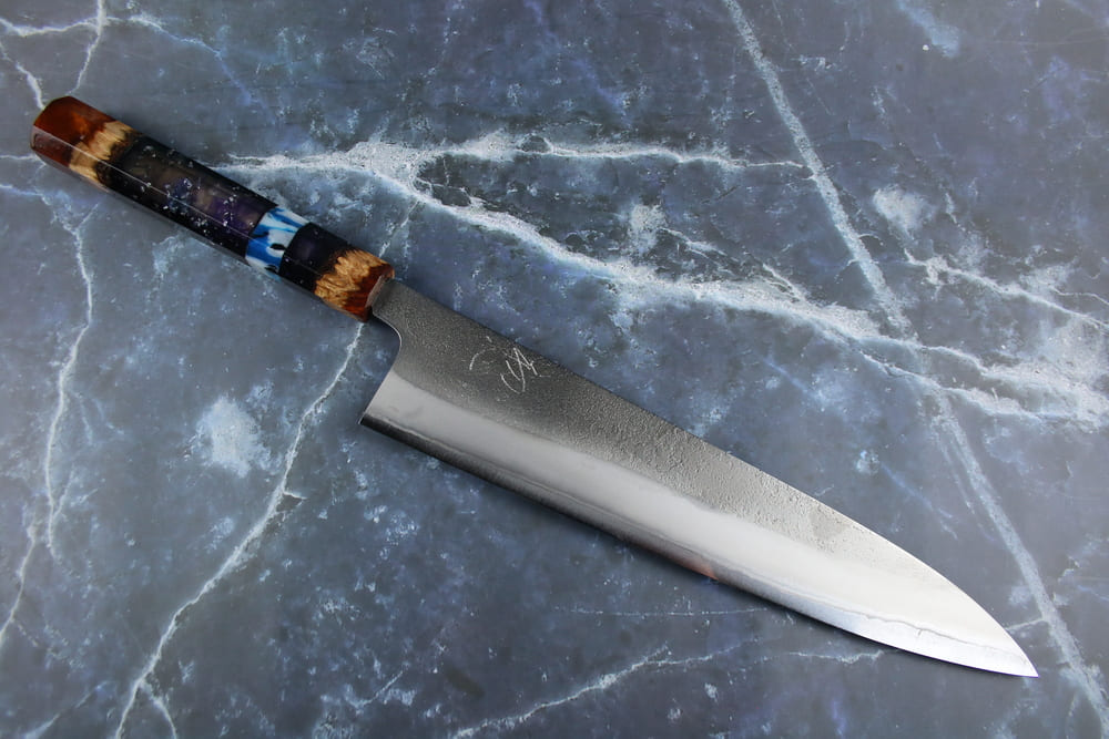 Yoshikane W2 gyuto 240mm EN whole knife