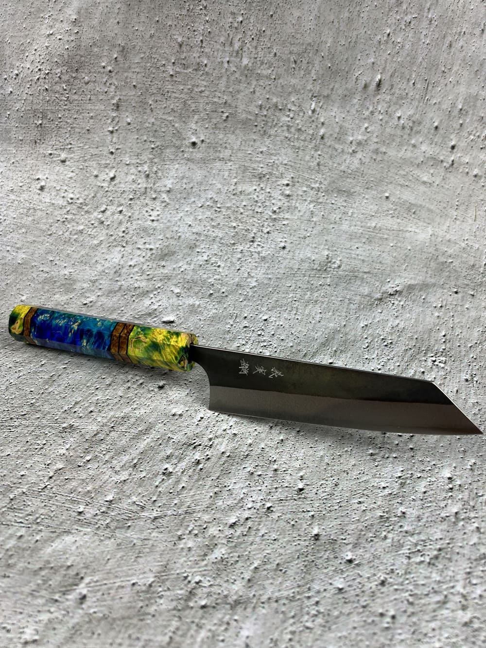 Yoshimi Kato AS ko-bunka 120mm EN whole knife