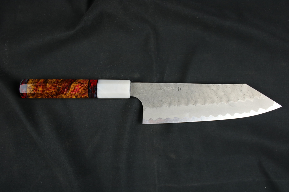 Nigara Tsuchime Migaki AS bunka 170mm EN whole knife