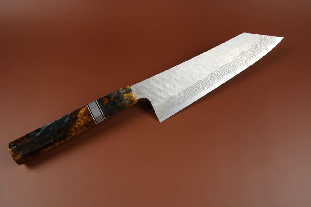 Nigara Tsuchime Damascus VG10 kiritsuke 210mm EN whole knife