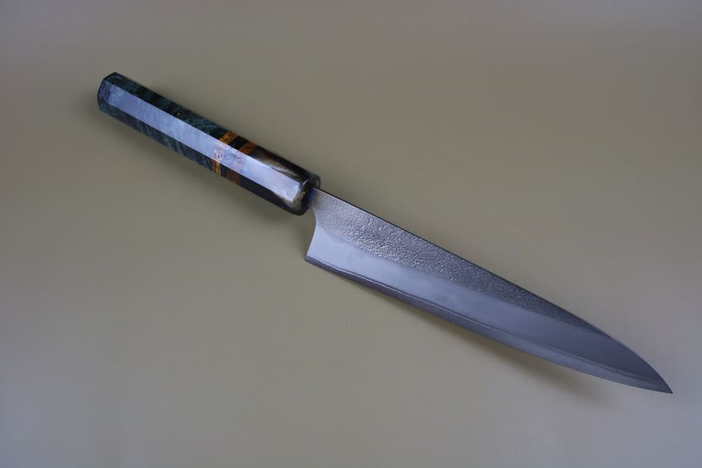 Yoshikane Nashiji Shirogami petty 150mm couteau