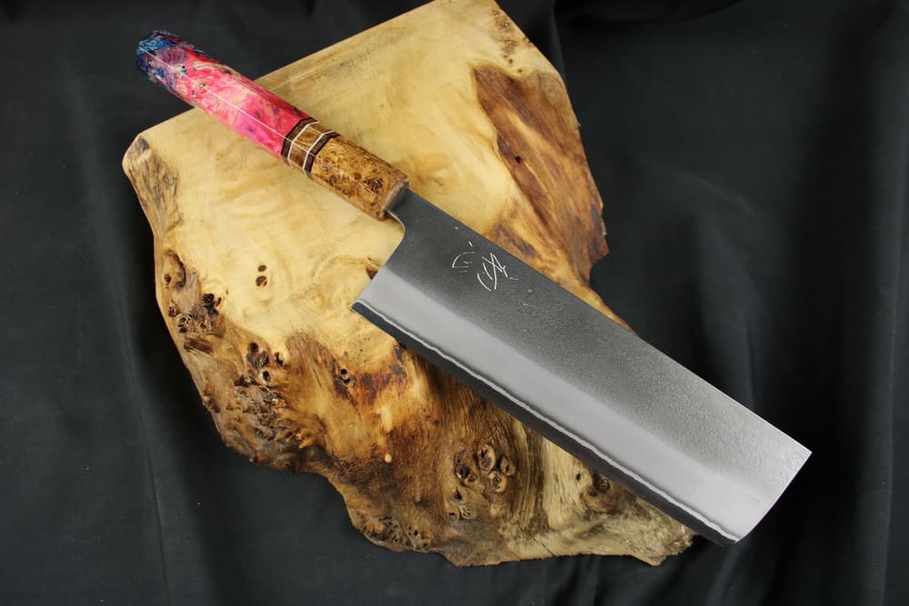 Yoshikane Nashiji W2 nakiri 170mm EN whole knife